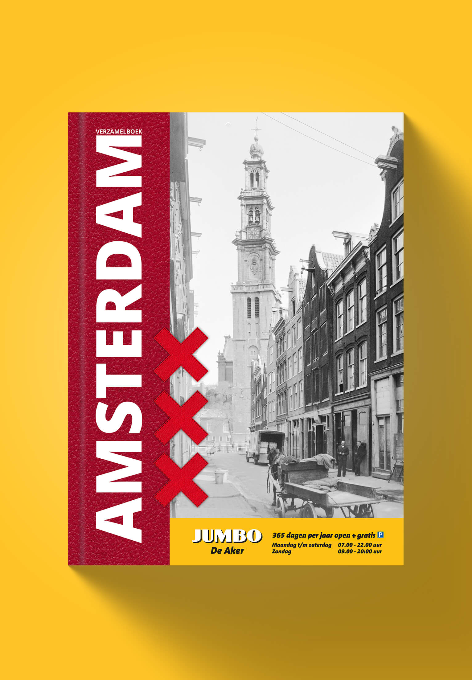 Amsterdam Verzamelboek - Verzamelalbum vol geschiedenis - Jumbo Supermarkt